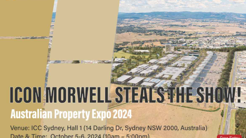 Industrial land development news banner participating in australian expo 2024