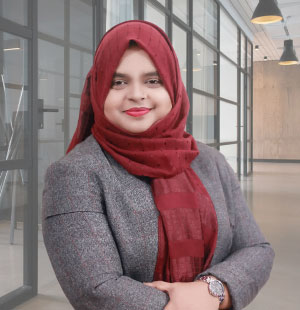 Marjana Rahim, Admin Manager of Homeington Land Developments